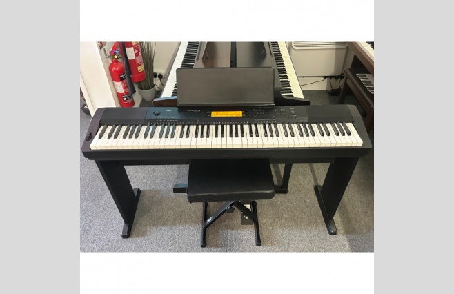 Casio CDP-220R Satin Black Home Stand Digital Piano, Used - Complete Package (SN:914ADC568151431) - Image 1